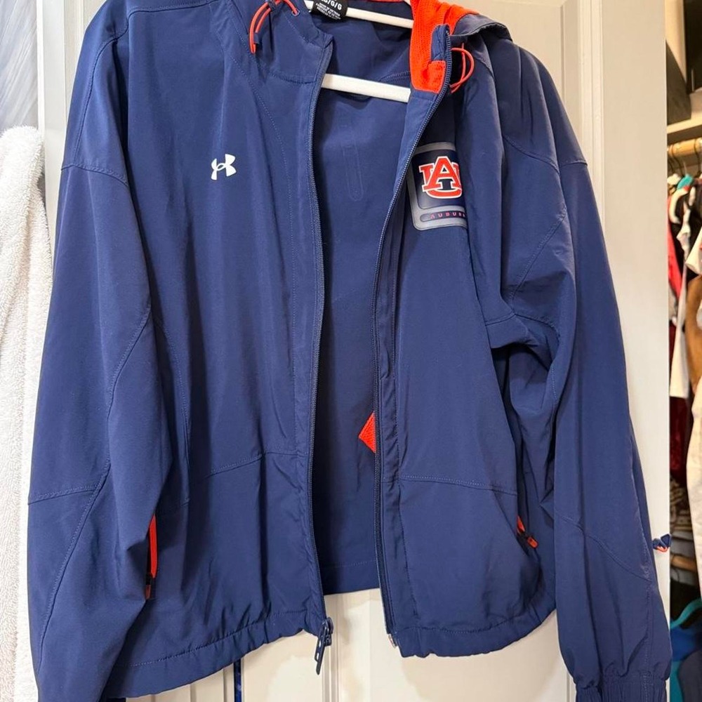 Auburn Windbreaker with Hoodie